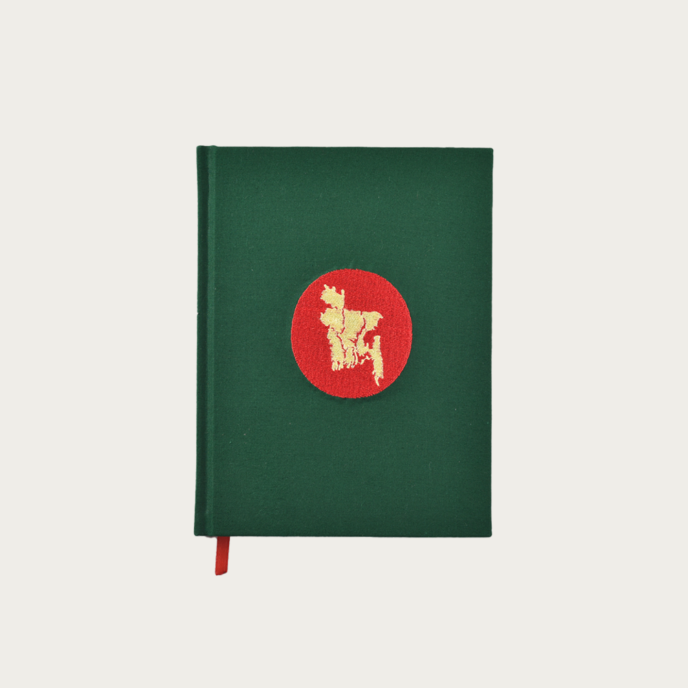 Nakshi Notebook BD Map Green (Regular)