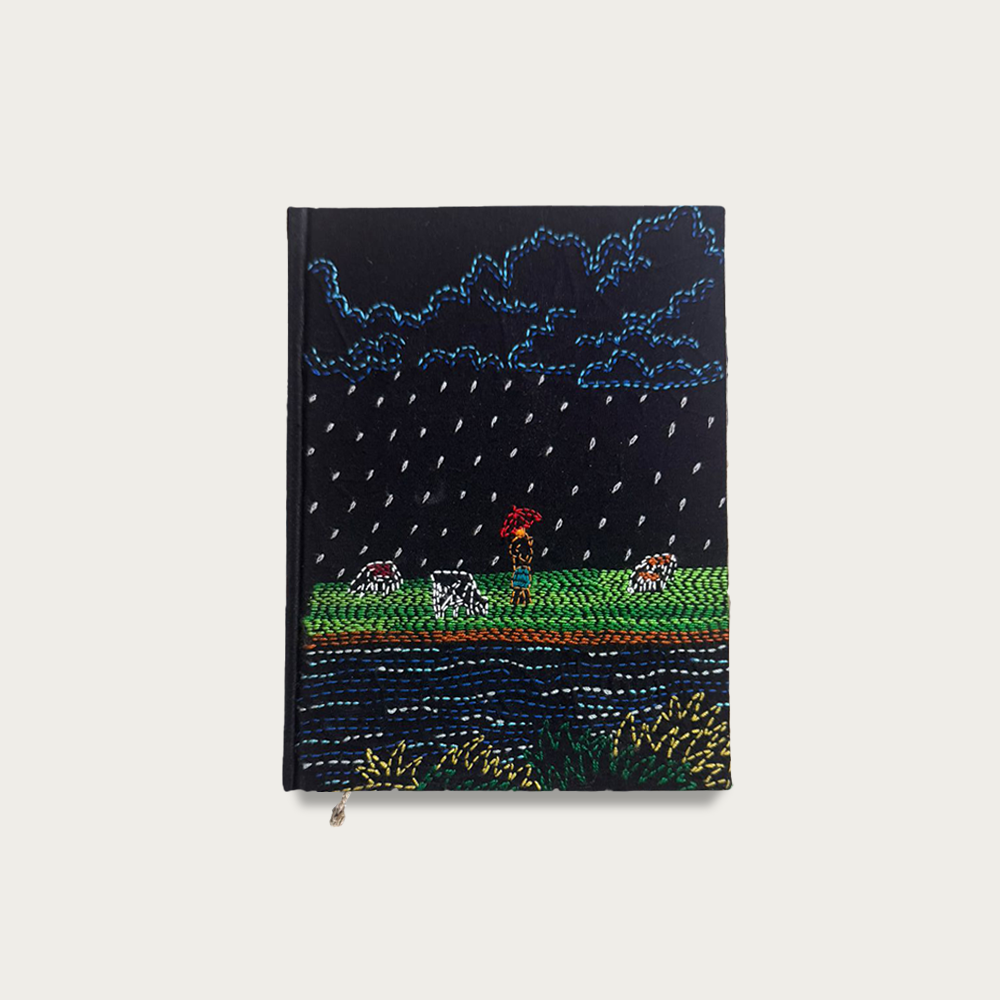 Nakshi Notebook Meghla Dine Black Regular 