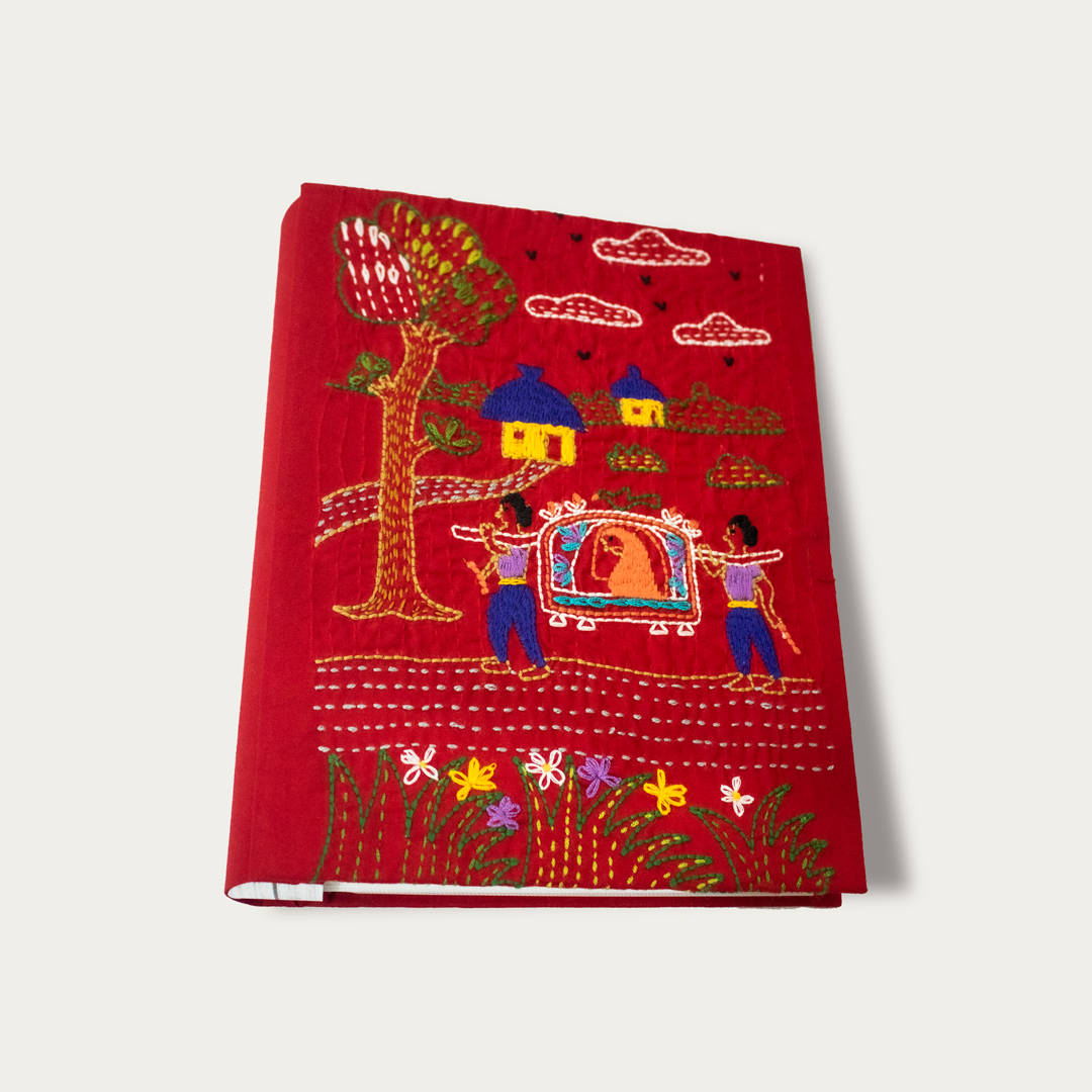 Nakshi Photo Album Red Palki 