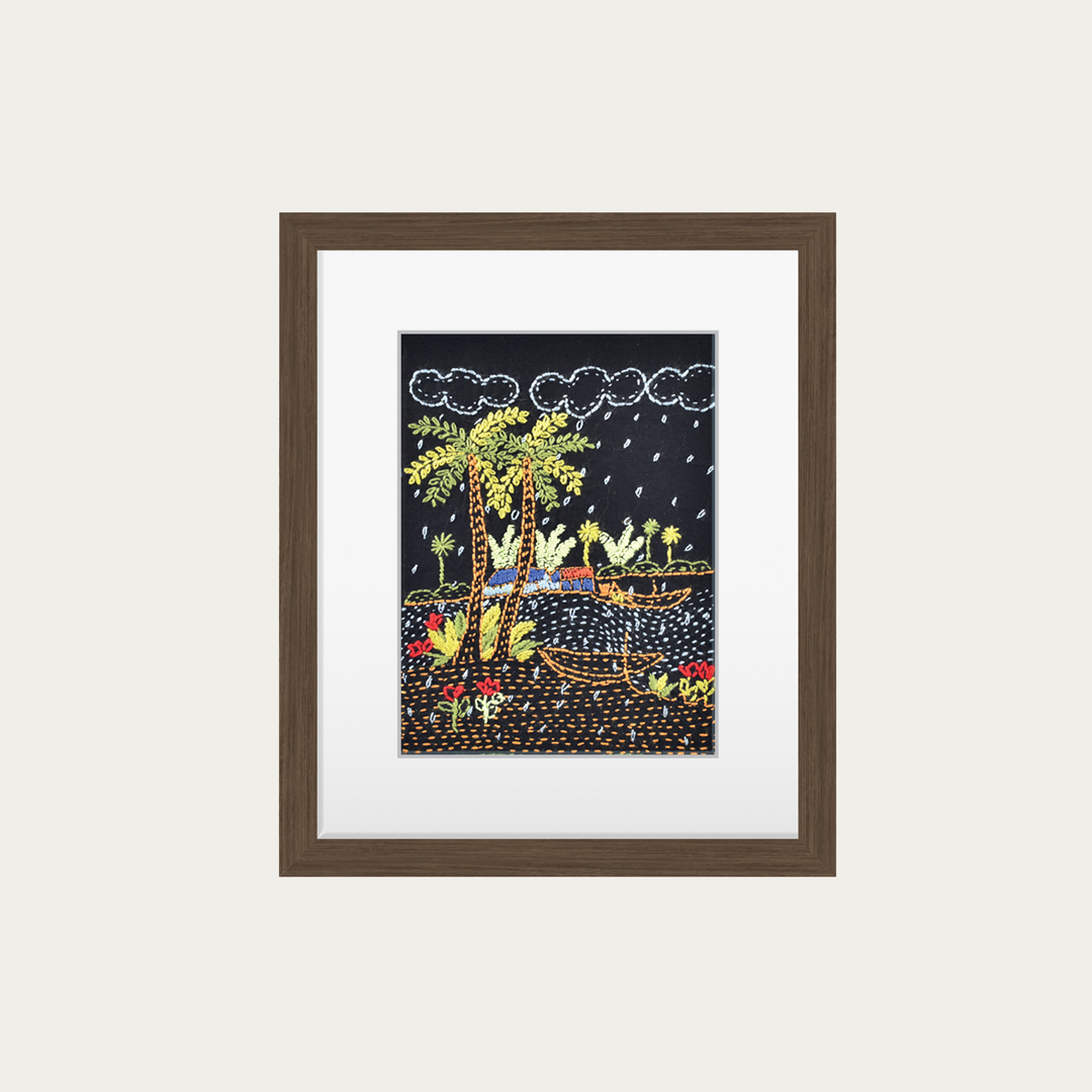 Nakshi Wall Hanging Black Badladine 