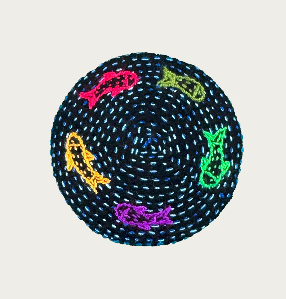 Nakshi Fridge Magnet Fish Circle 