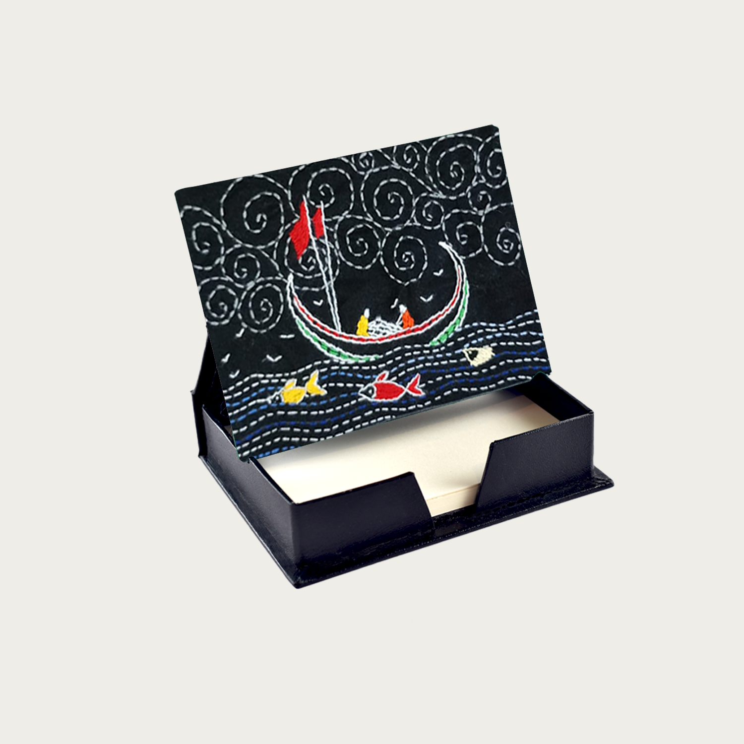 Nakshi Slipbox Shampan Black 
