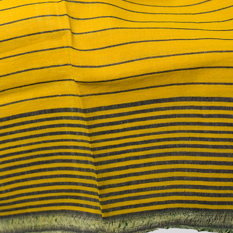 Cotton Gamcha Traditional (Yellow )