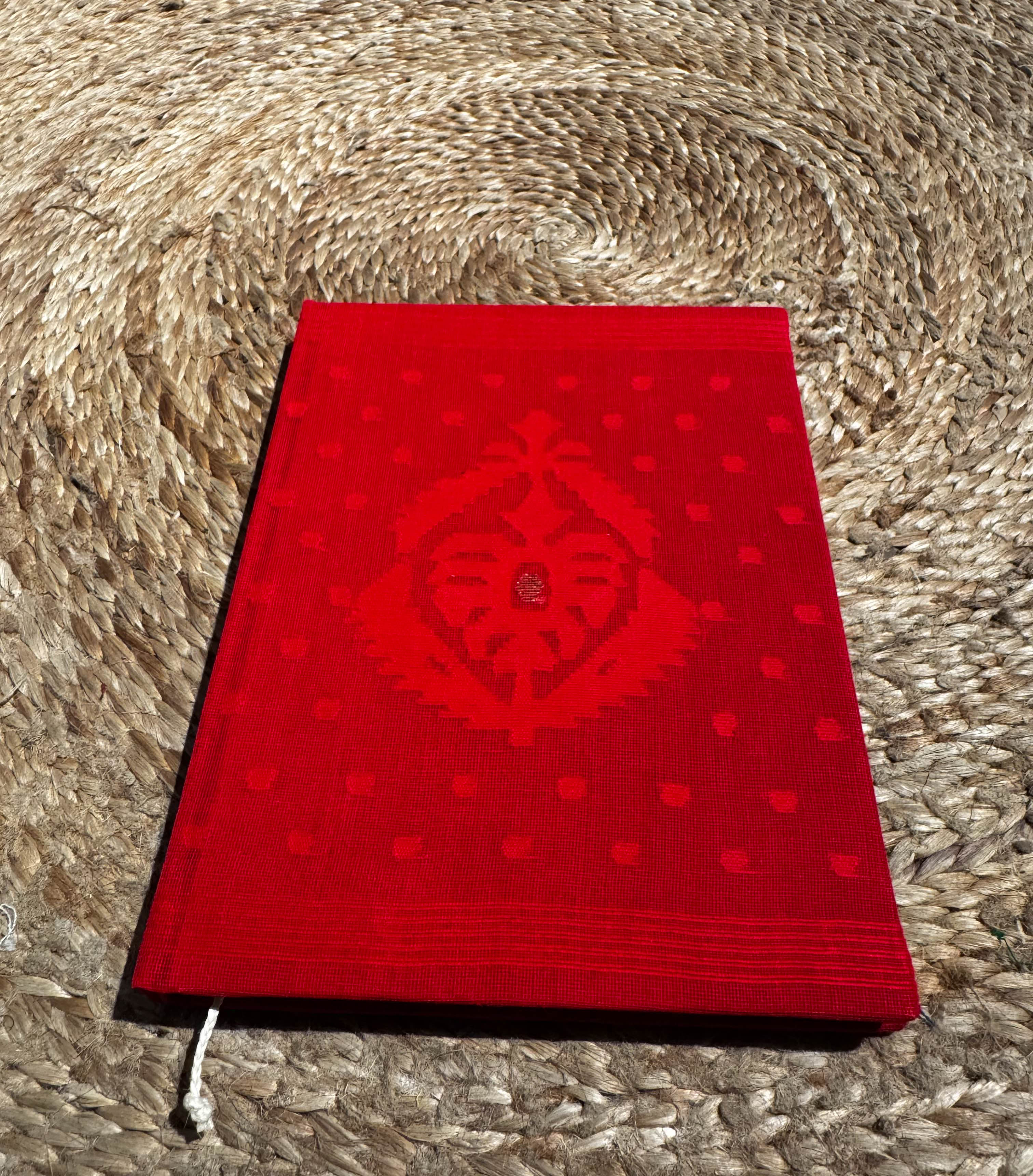 Jamdani Notebook Charpata Red (Regular)