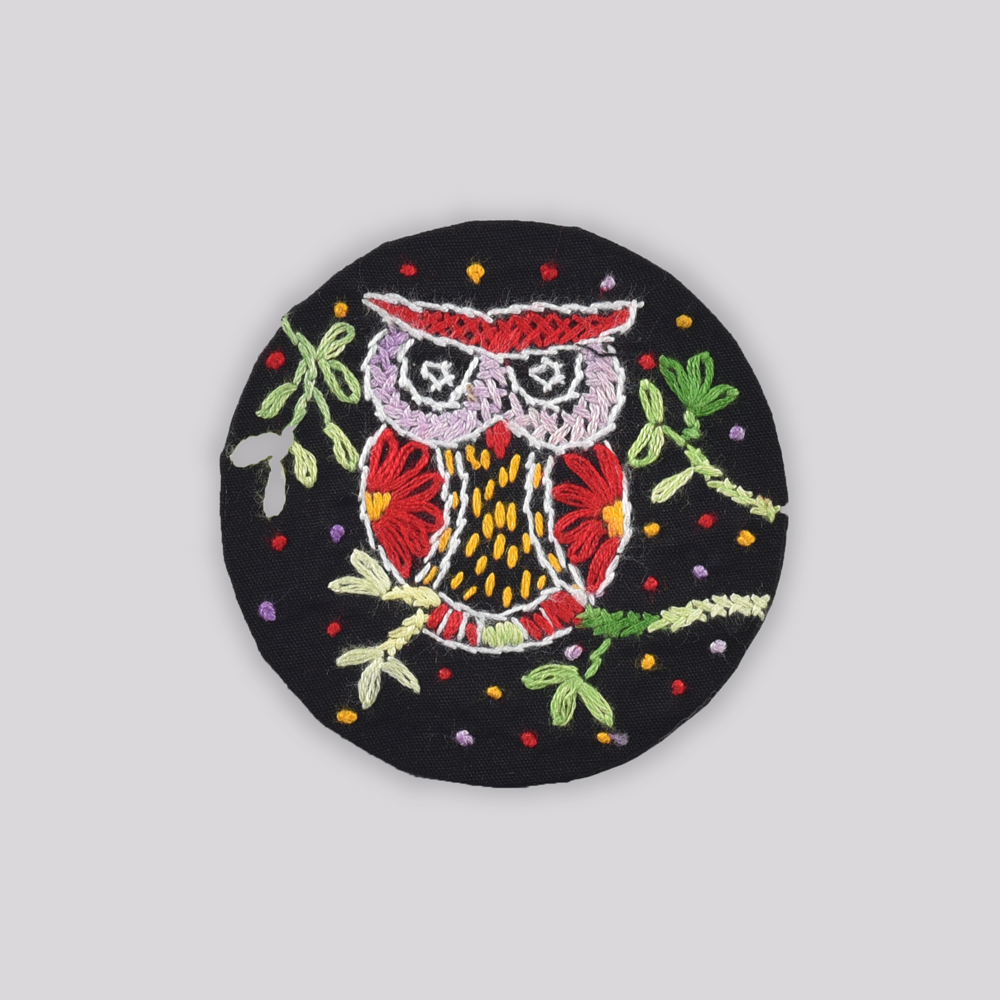 Nakshi Fridge Magnet Pecha (Black)