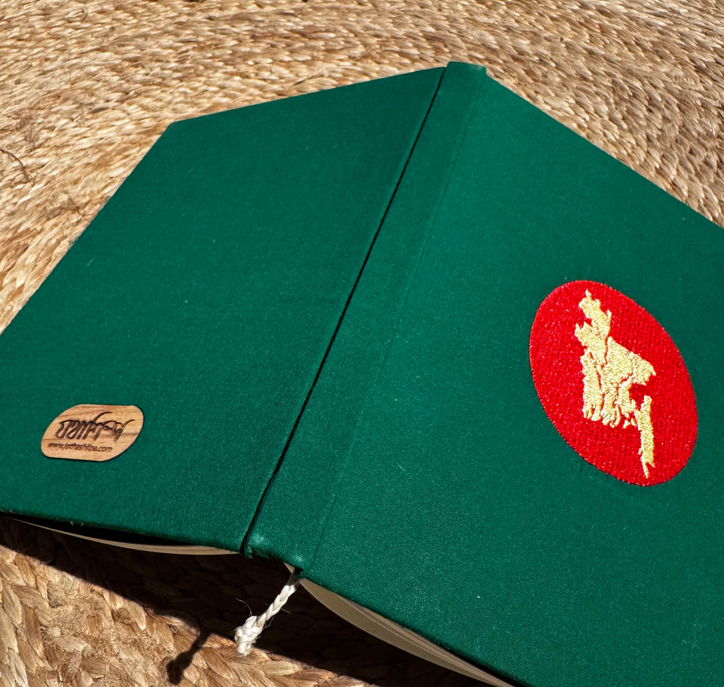 Nakshi Notebook BD Map Green (Regular)