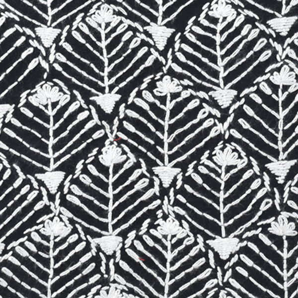 Nakshi Notebook Cactus Black (Regular)