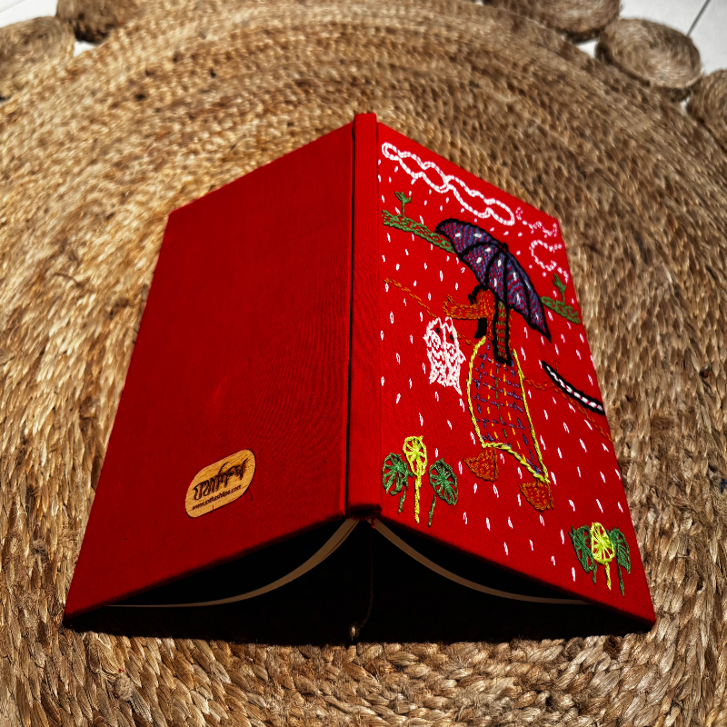 Nakshi Notebook Ilsheguri Red (Regular)