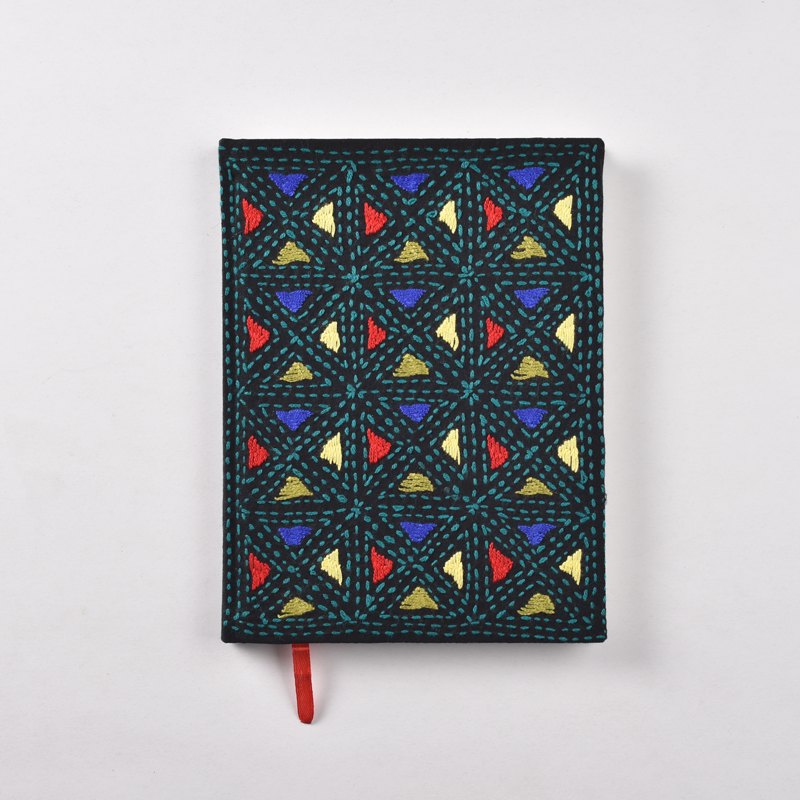 Nakshi Notebook Multi Borfi Black (Regular)