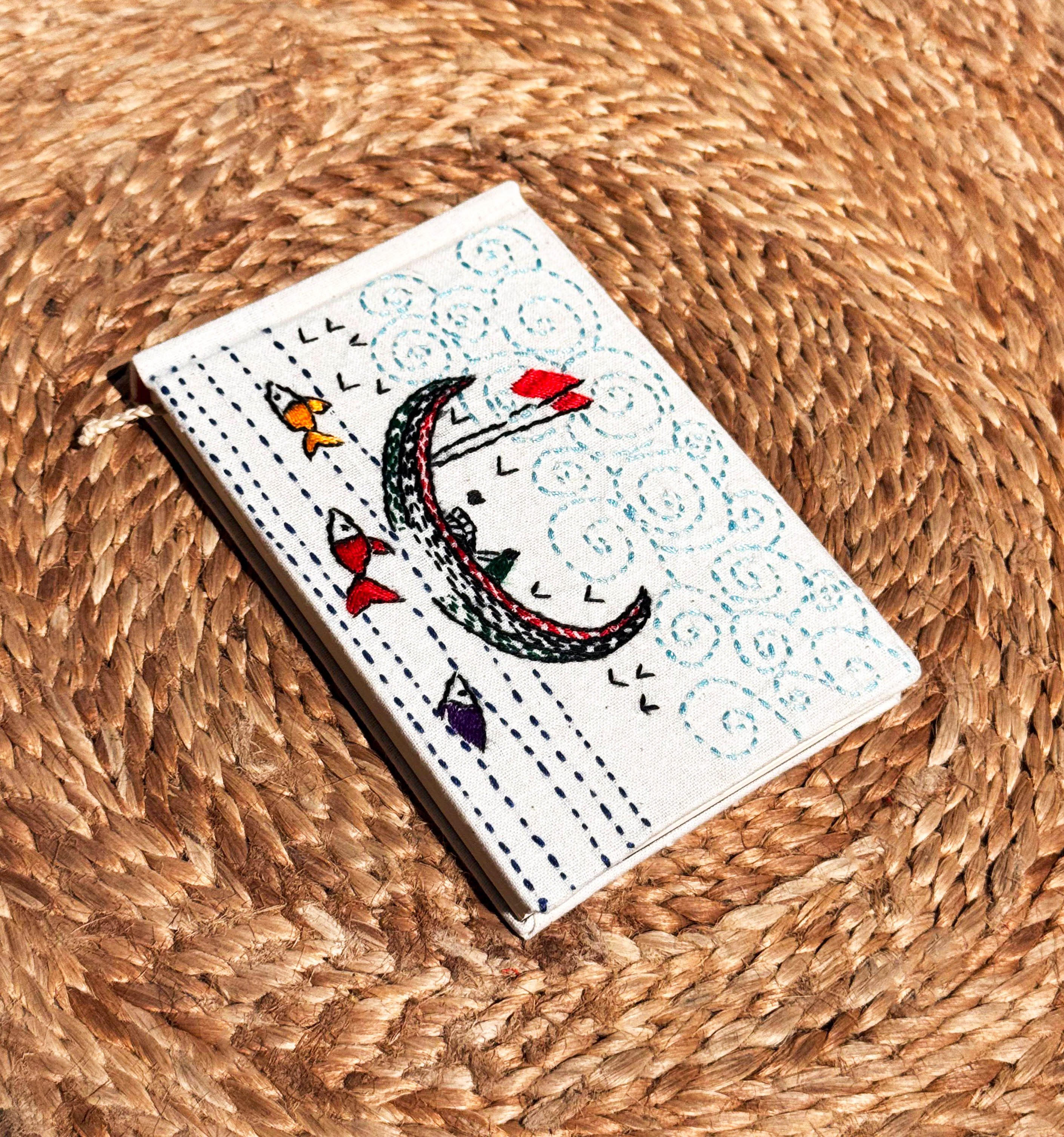 Nakshi Notebook Shampan White (Small)