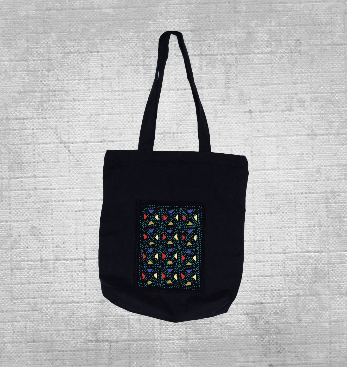 Nakshi Tote bag Multiborfi Black