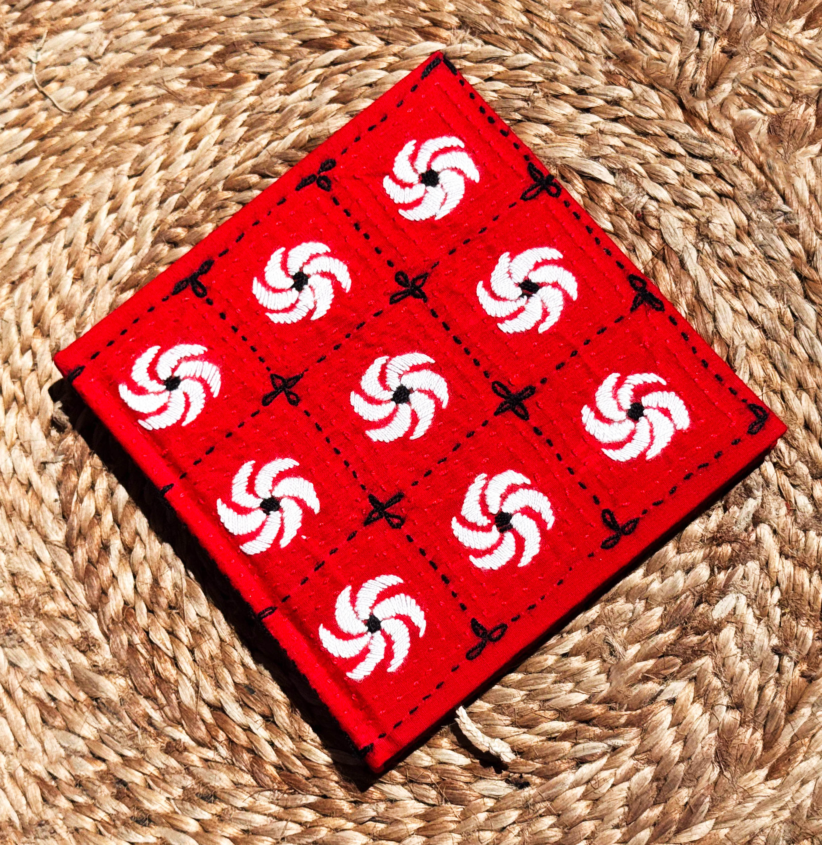 Nakshsi Notebook Chorki Red (Medium)