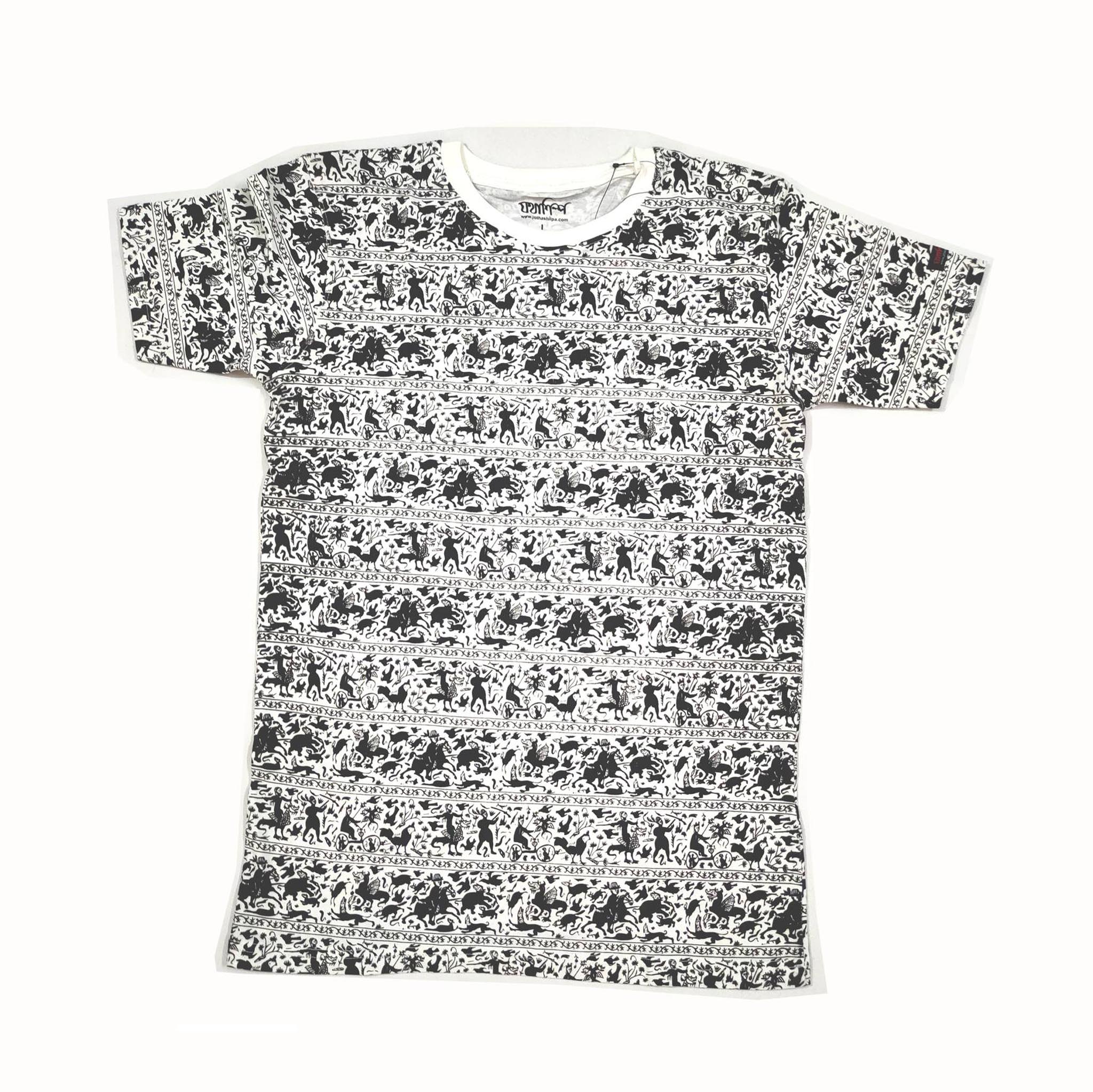 Printed Tshirt Satgaon Ash (Kids)