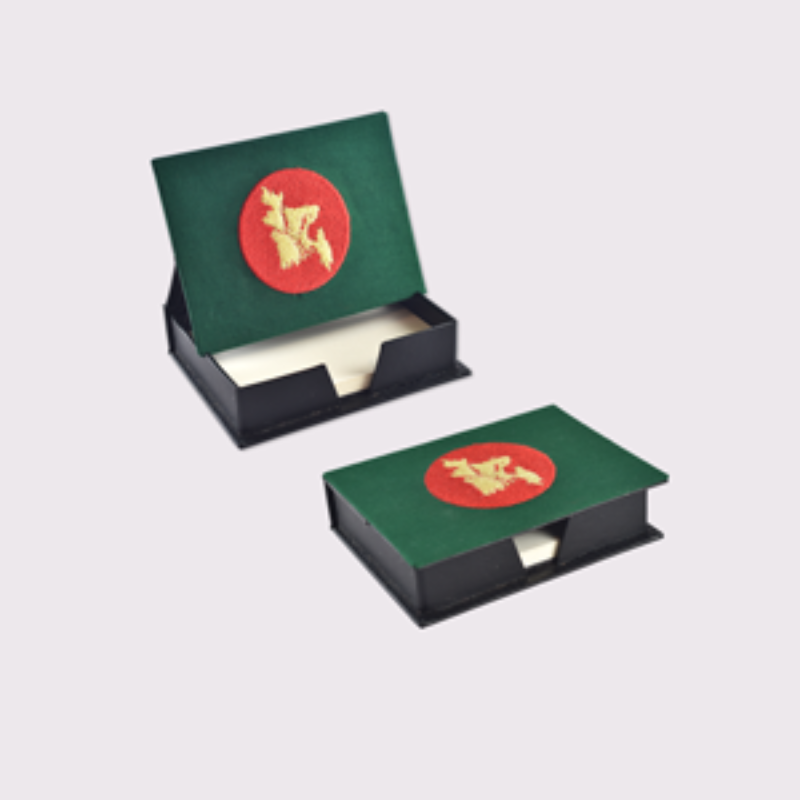 Nakshi Slip Box BD Map Green