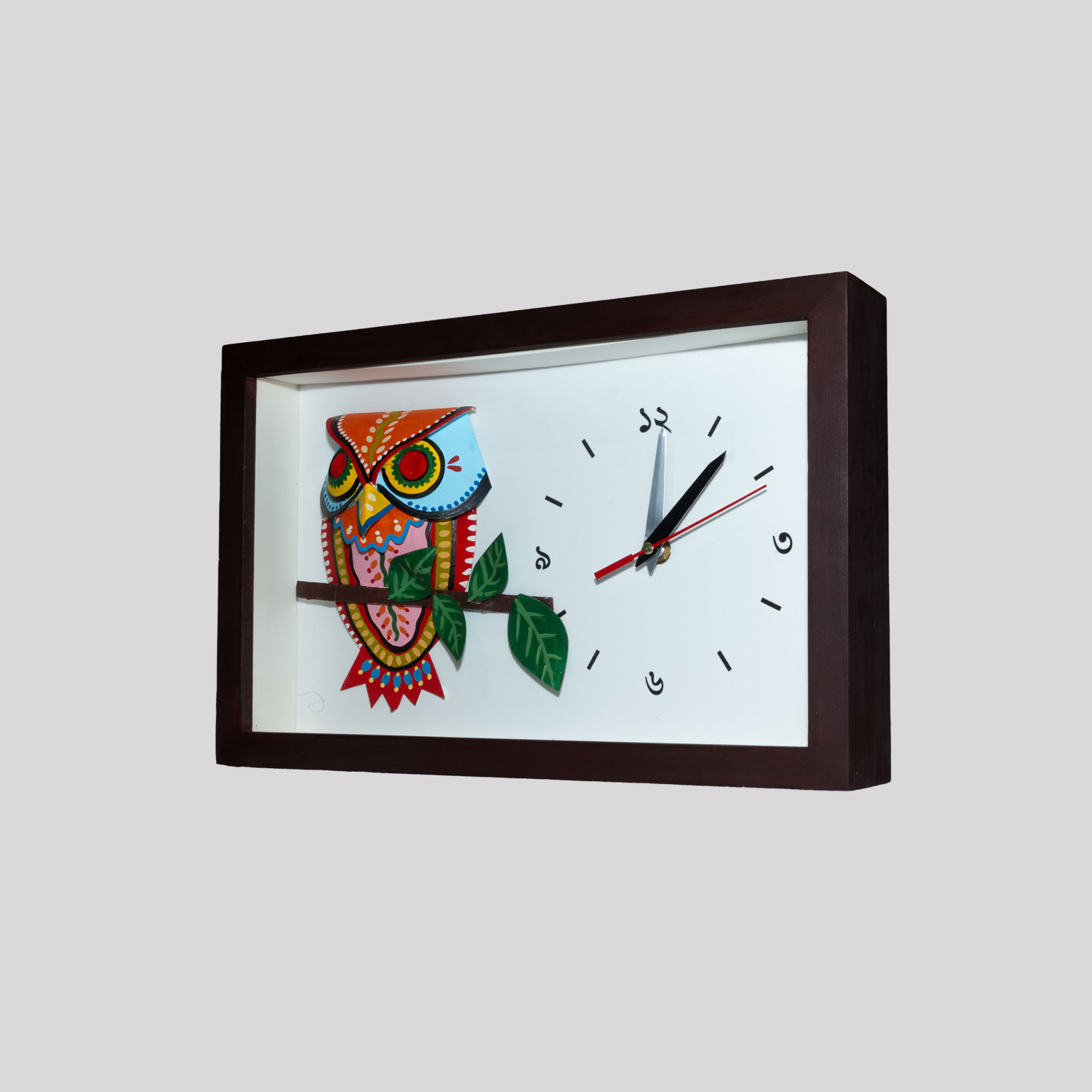 Craft Clock Pecha White (Rectangle)
